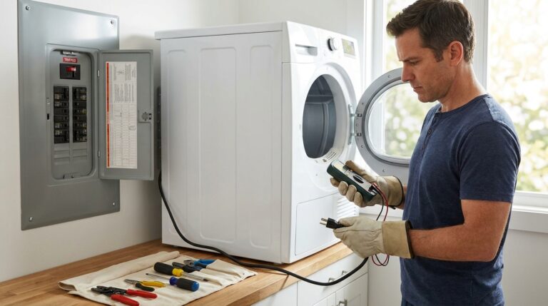 Dryer Tripping Circuit Breaker