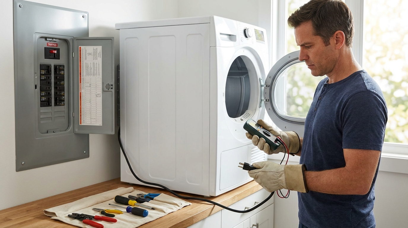 Dryer Tripping Circuit Breaker