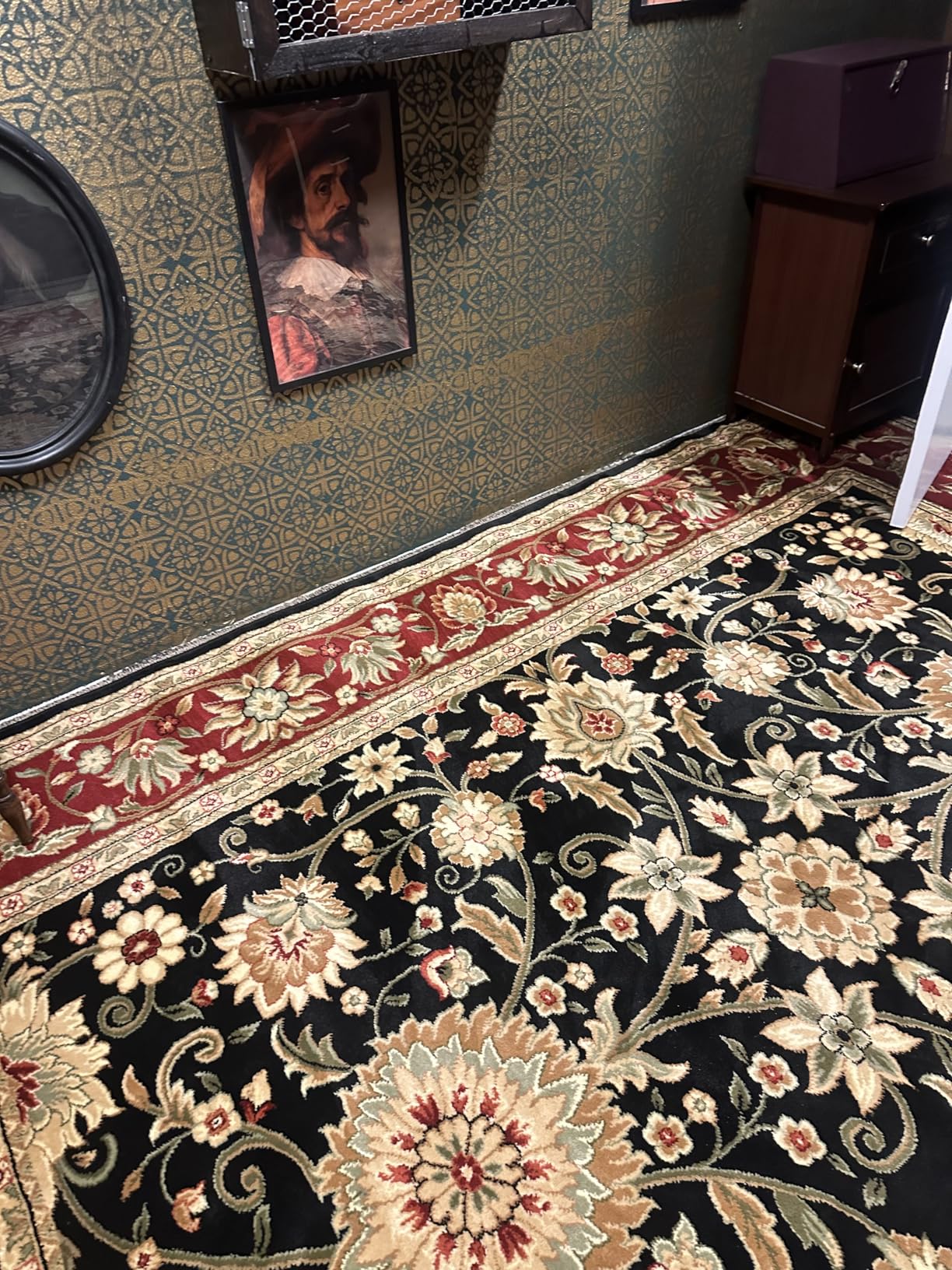 SAFAVIEH Lyndhurst Collection Area Rug - 9' x 12', Beige & Ivory, Traditional Oriental Design, Non-Shedding & Easy Care, Ideal for High Traffic Areas in Living Room, Bedroom (LNH212D) customer photo 1