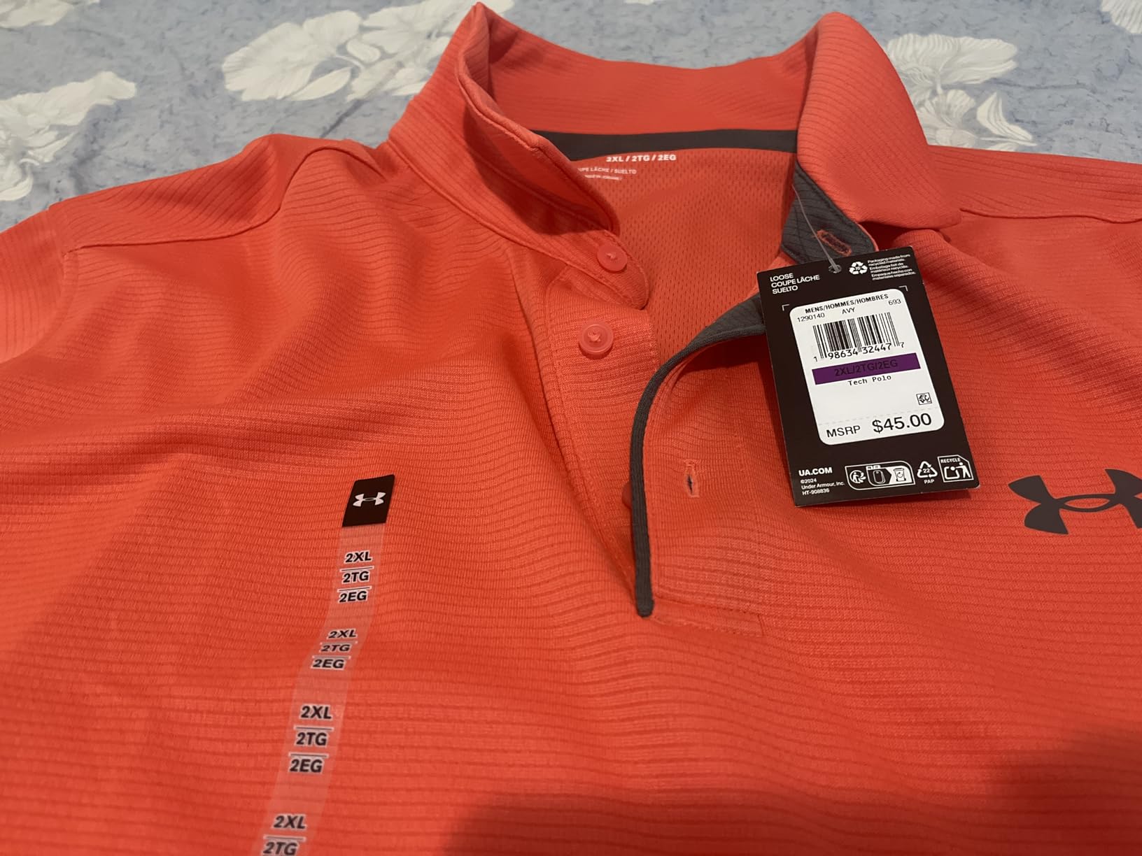Under Armour Men's Tech Golf Polo customer photo 2
