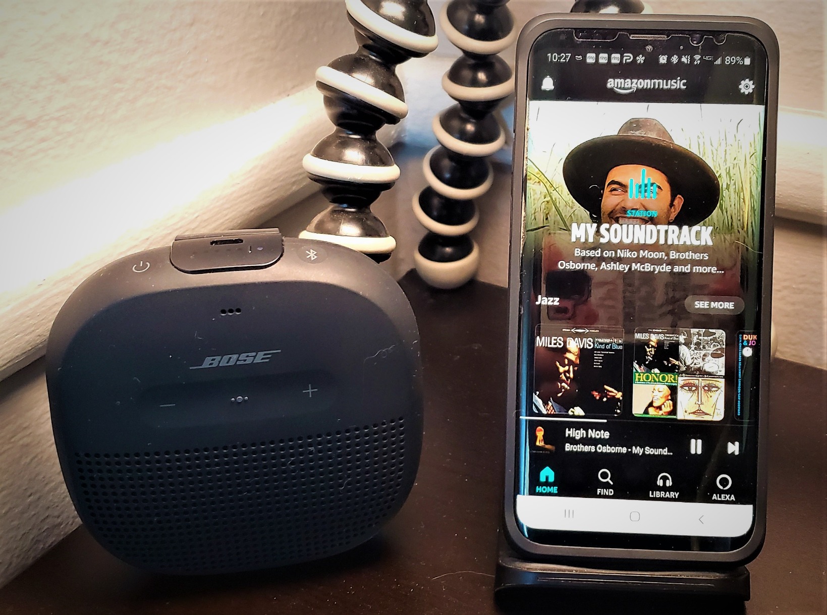 SoundLink Micro Bluetooth Speaker: Small Portable Waterproof Speaker with Microphone, Black customer photo 2