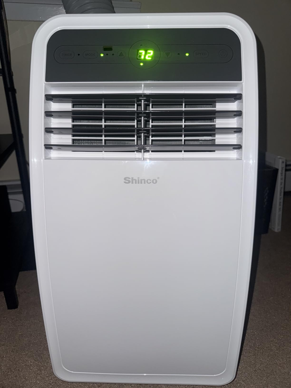 Shinco 8,000 BTU Portable Air Conditioner, AC Unit with Built-in Cool, Dehumidifier & Fan Modes for Room up to 350 sq.ft, Remote Control, 24 Hour Timer, Installation Kit customer photo 1