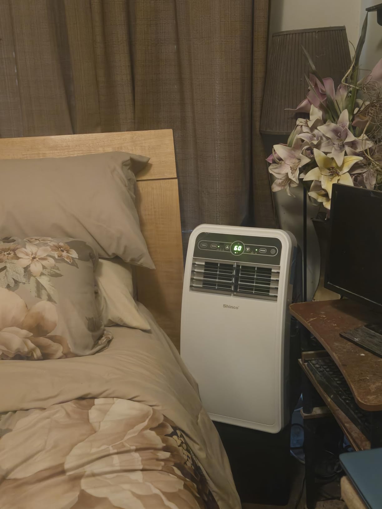 Shinco 8,000 BTU Portable Air Conditioner, AC Unit with Built-in Cool, Dehumidifier & Fan Modes for Room up to 350 sq.ft, Remote Control, 24 Hour Timer, Installation Kit customer photo 2