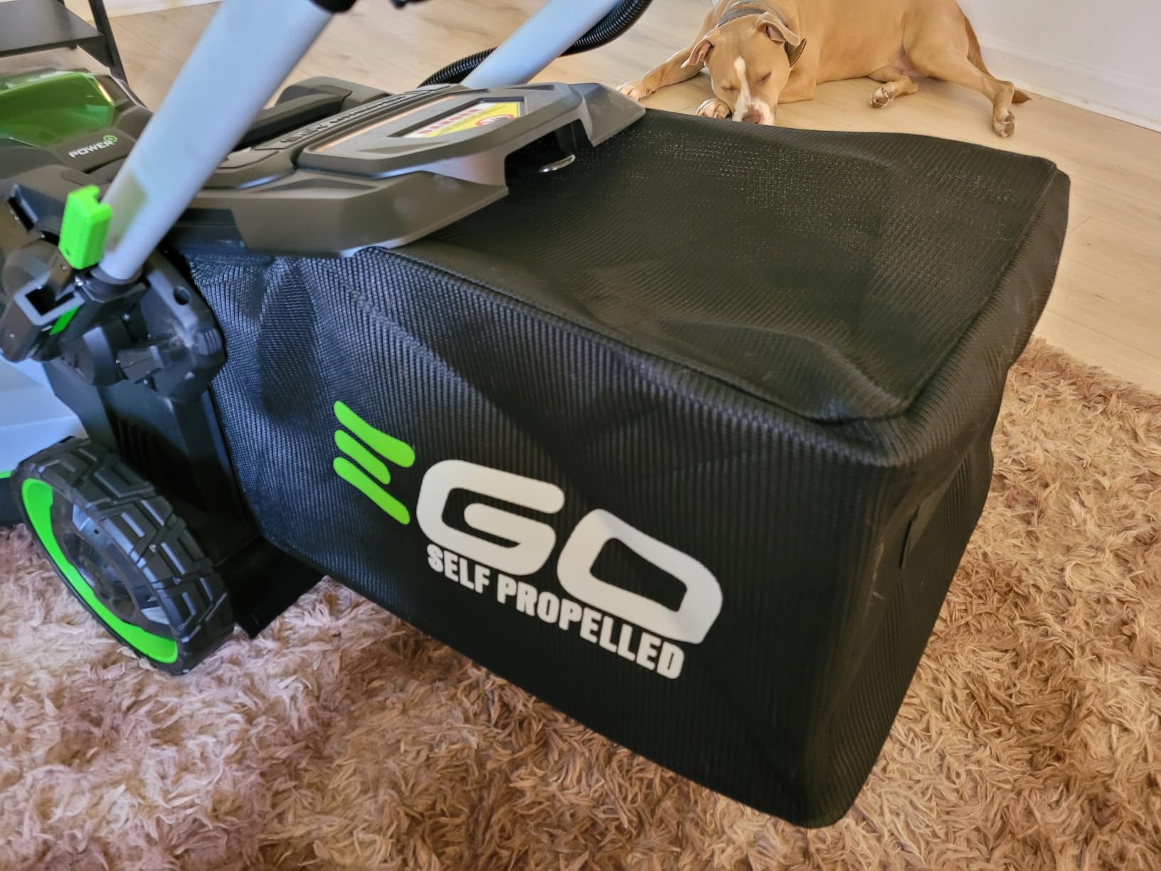 EGO POWER+ Electric Lawn Mower, Self-Propelled Cordless with Select Cut and Touch Drive, Includes 56V 7.5Ah Battery and Rapid Charger - LM2135SP customer photo 2