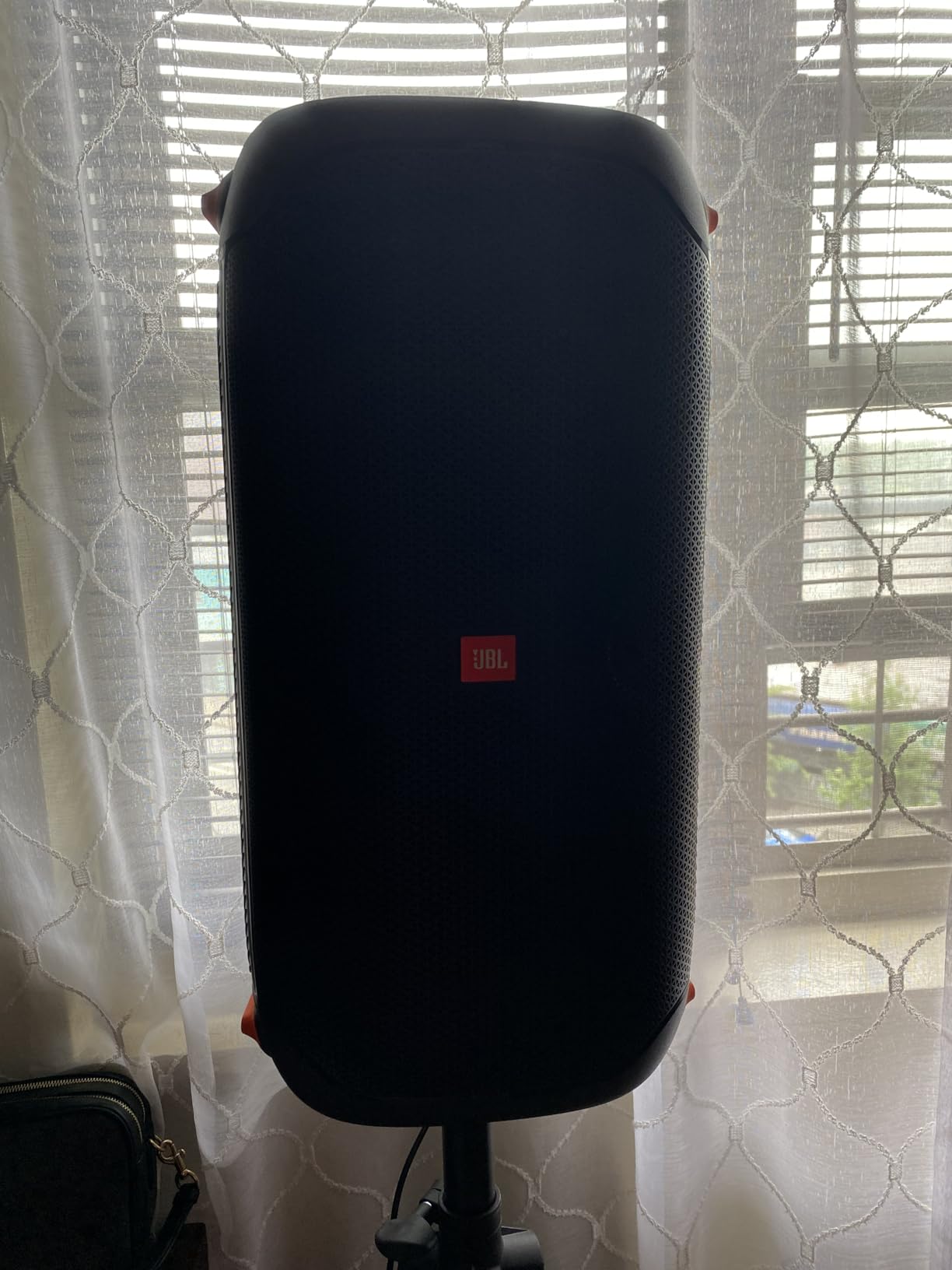 PartyBox 110 - Portable Party Speaker with Built-in Lights, Powerful Sound and deep bass, Black customer photo 1