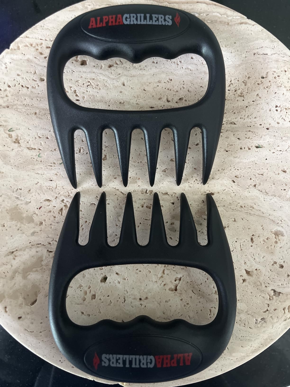 Alpha Grillers Meat Shredder Claws - Grilling Accessories Fathers Day Gift for Dad - BBQ Bear Claws Puller for Shredding Pulled Pork Chicken customer photo 2