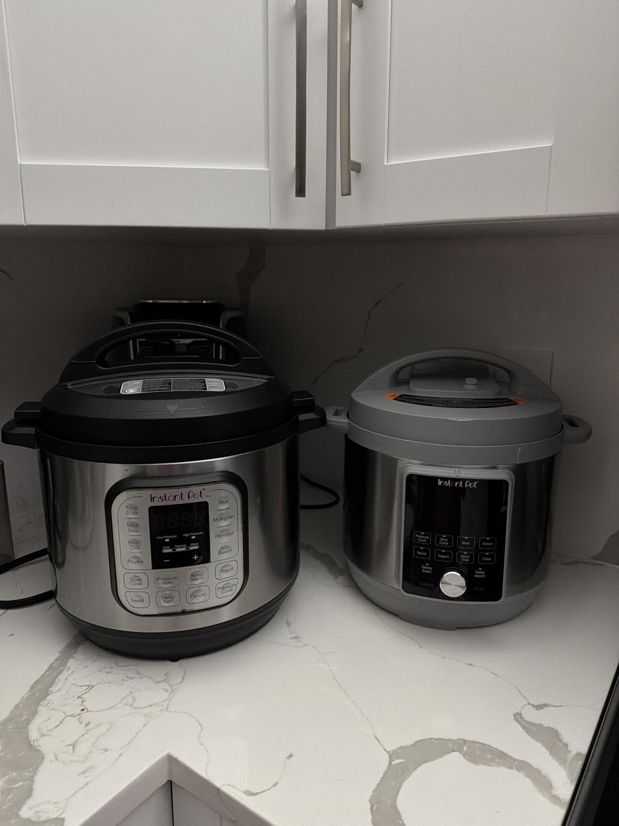 Instant Pot 8-Quart Whisper Quiet 9-in-1 Electric Pressure Cooker, Slow Rice Cooker, Steamer, Sauté, Yogurt Maker, Warmer & Sterilizer, App With Over 800 Recipes, Stainless Steel, Duo Plus customer photo 1