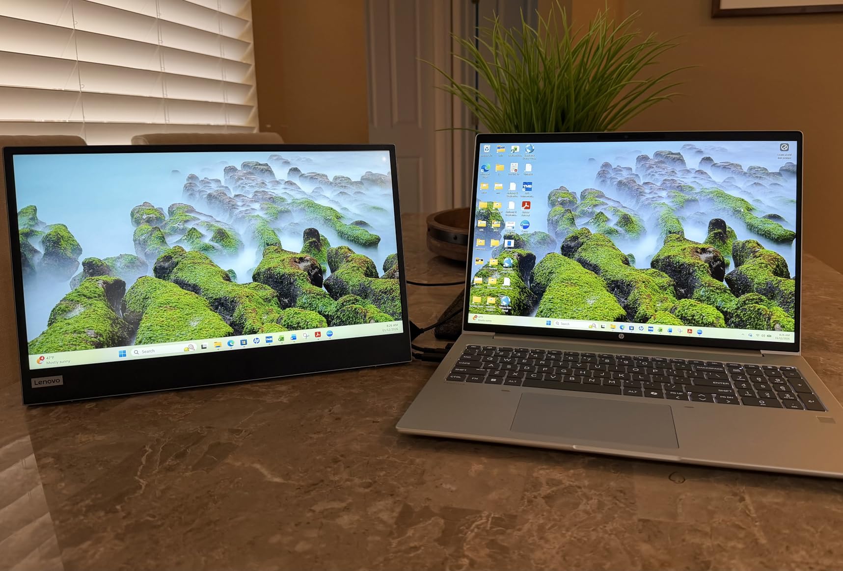 Lenovo L15 Portable Monitor 15.6