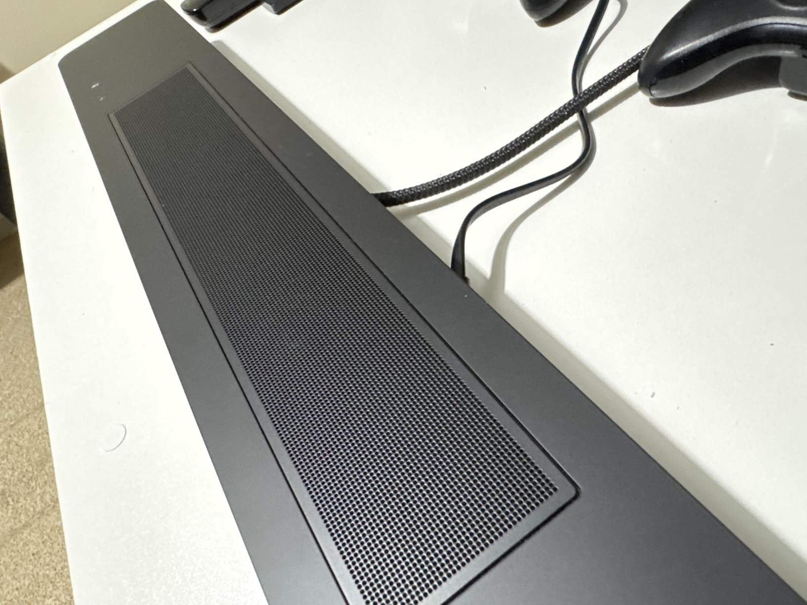 Smart Dolby Atmos Soundbar, All-in-One Soundbar for TV, A.I. Dialogue Mode, Voice Control and Amazon Alexa Built-in, Supports Bluetooth/AirPlay/Spotify Connect/Chromecast, Black customer photo 2