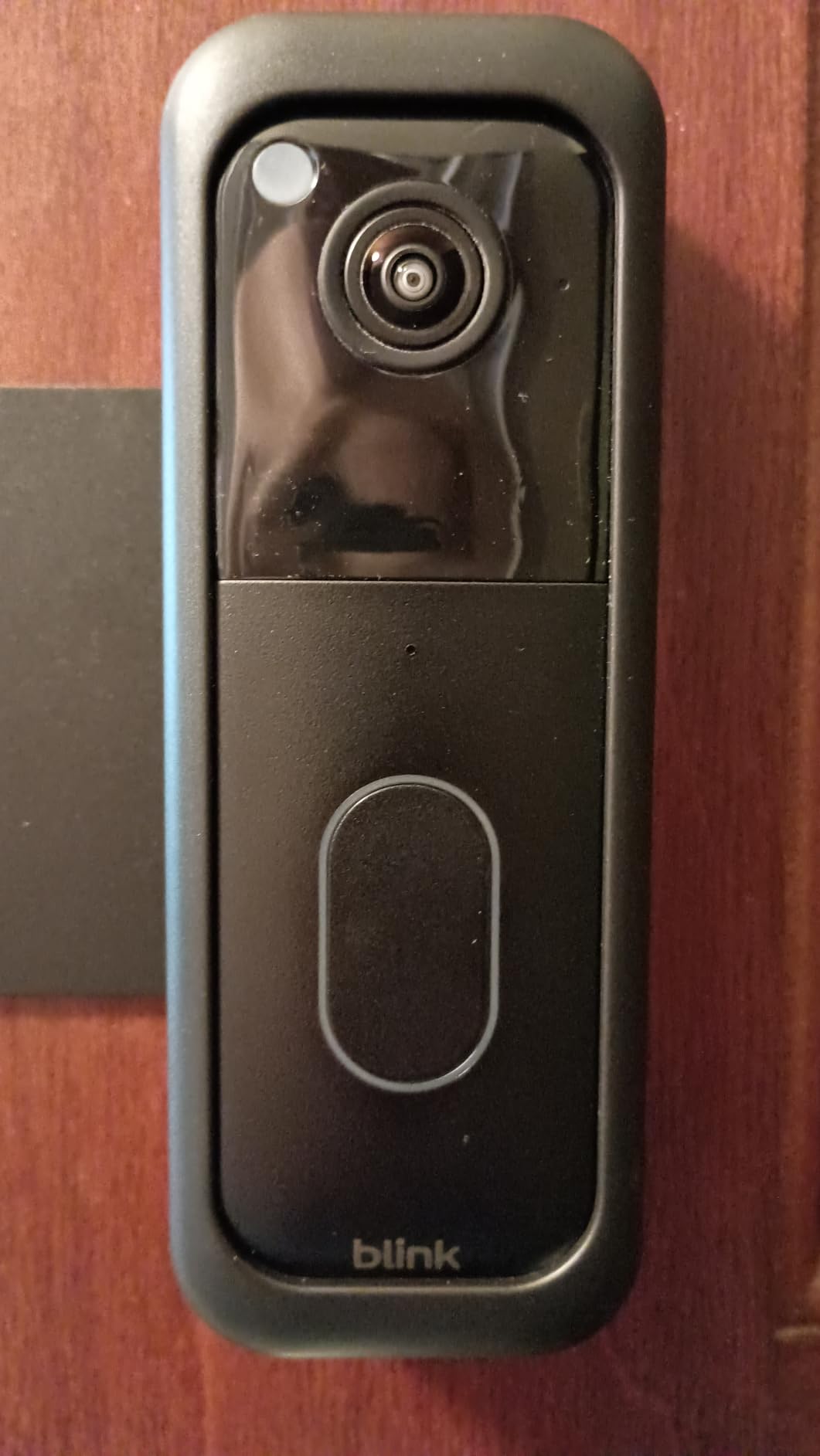 Blink Video Doorbell - Head-to-toe HD view, two-year battery life, and simple setup. Required Sync Module not included - Add-On (Black) customer photo 2