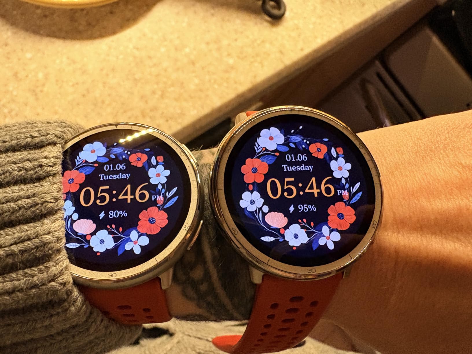 Active 2 Sport Smart Watch Fitness Tracker for Android and iPhone, 44mm, 10 Day Battery, Water Resistant, GPS Maps, Sleep Monitor, 160+ Workout Modes, 400 Face Styles, Silicone Strap, Free App customer photo 1