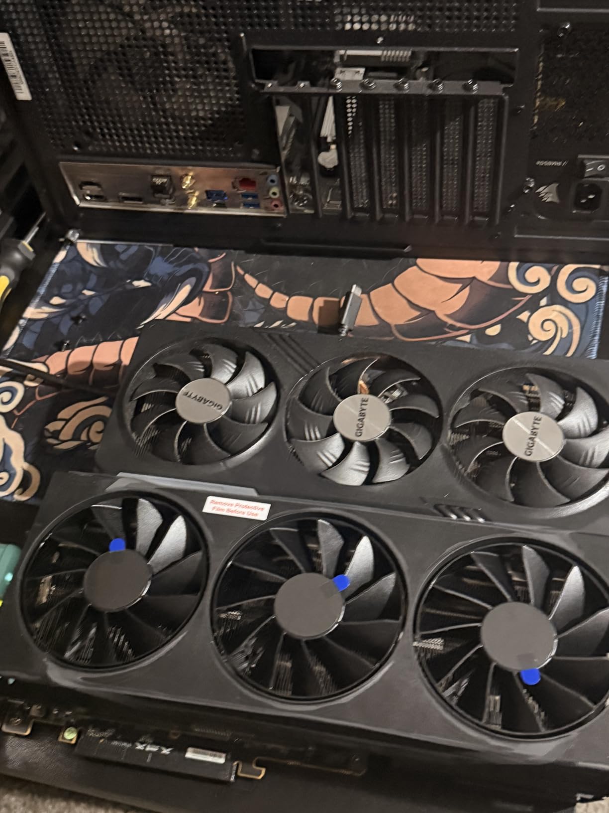 Swift AMD Radeon RX 9070 XT Triple Fan Gaming Edition with 16GB GDDR6 HDMI 3xDP, RDNA 4 RX-97TSWF3B9, Graphics Card, Compatible with Desktop PCs customer photo 1