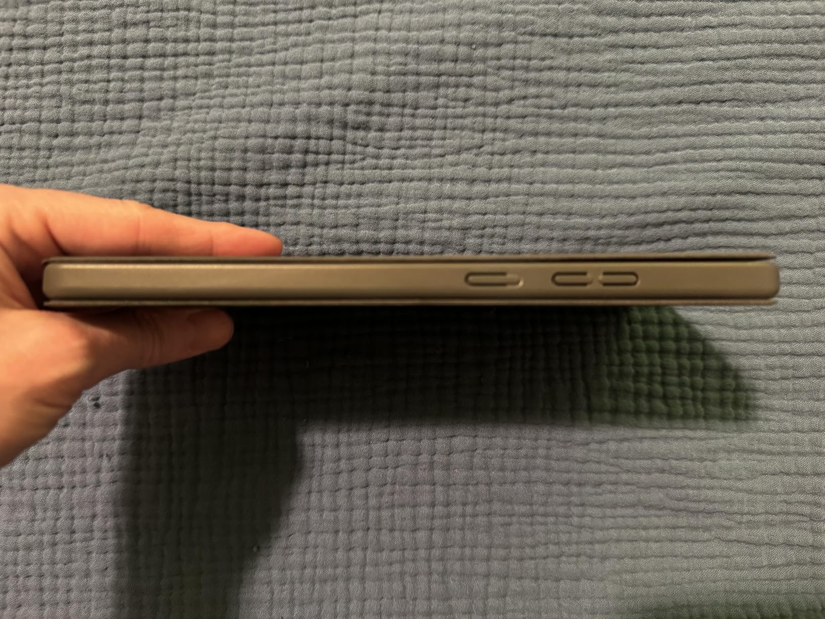 Lenovo Tab One - Lightweight Tablet - up to 12.5 Hours of YouTube Streaming, 8.7-inch HD Display, 4GB Memory, 64GB Storage, MediaTek Helio G85, Includes Folio Case customer photo 2