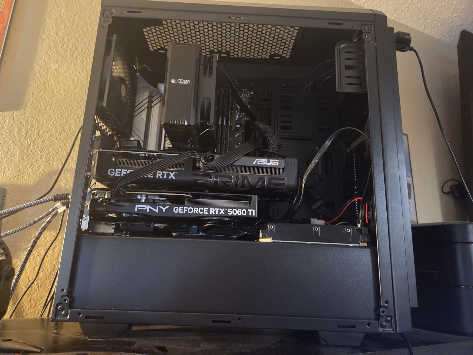 ASUS SFF-Ready Prime NVIDIA GeForce RTX 5060 Ti 16GB GDDR7 Graphics Card (PCIe 5.0, 16GB GDDR7, HDMI/DP 2.1, 2.5-Slot, Axial-tech Fans, Dual BIOS), 3 Year Warranty customer photo 1