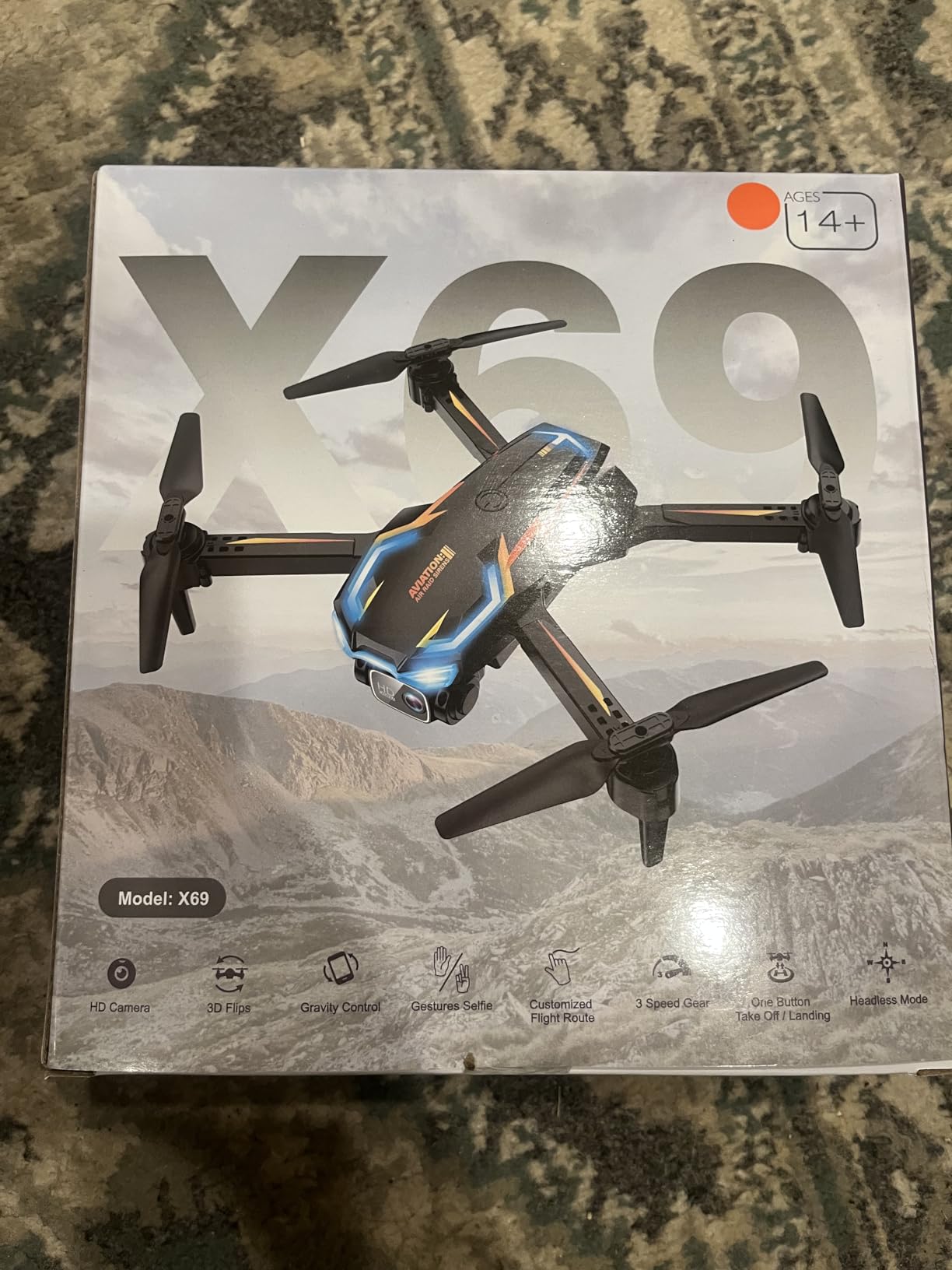 Drone with Camera for Adults, 2K HD FPV Drones with Upgrade Altitude Hold, One-Key Take Off/Landing customer photo 2