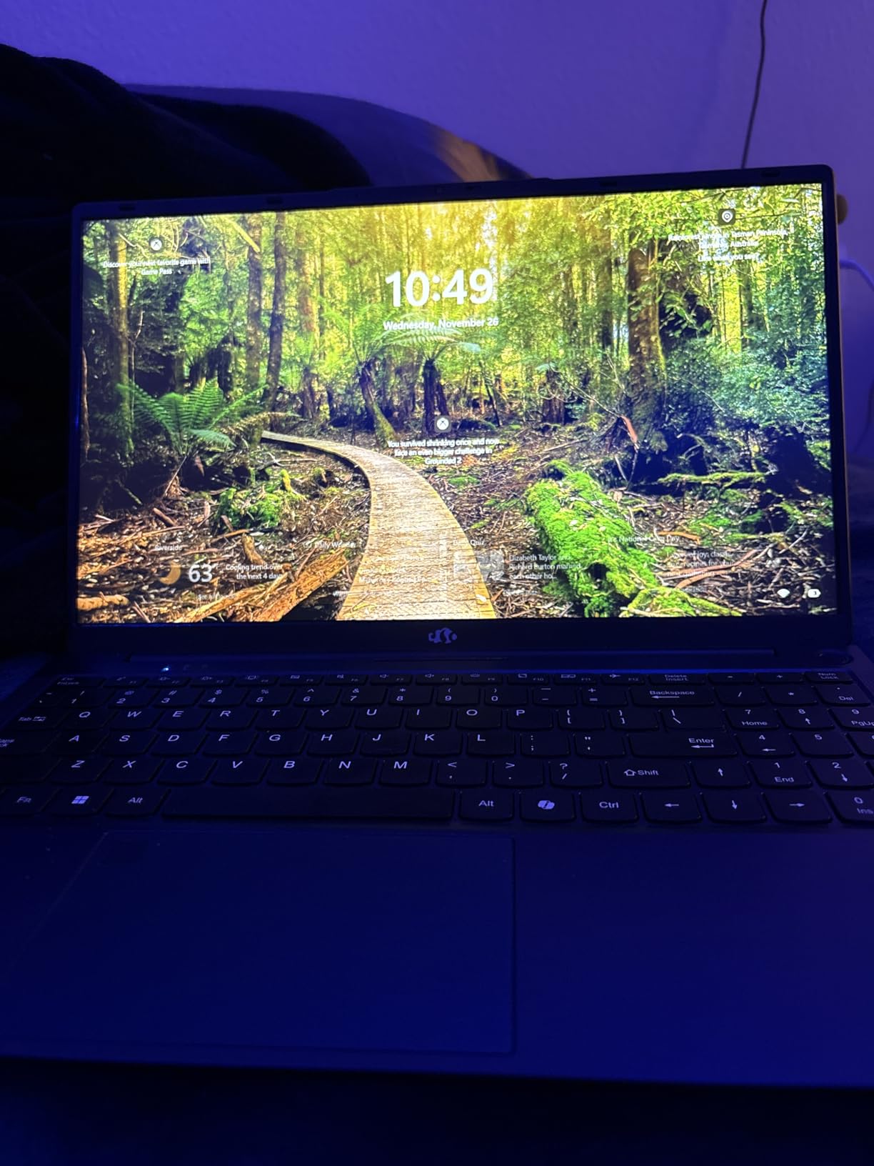 NIMO 15.6 IPS-FHD Laptop, 16GB RAM 1TB SSD Intel Pentium Quad Core, Backlit Keyboard Fingerprint, Computer for Student-Home WiFi 6 BT5.2 Win 11 customer photo 1