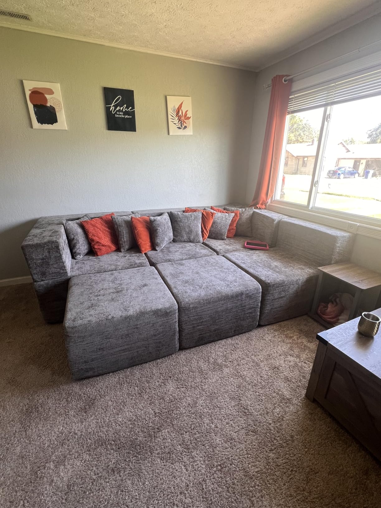 MONVANE Modular Sectional Cloud Couch for Living Room - 130