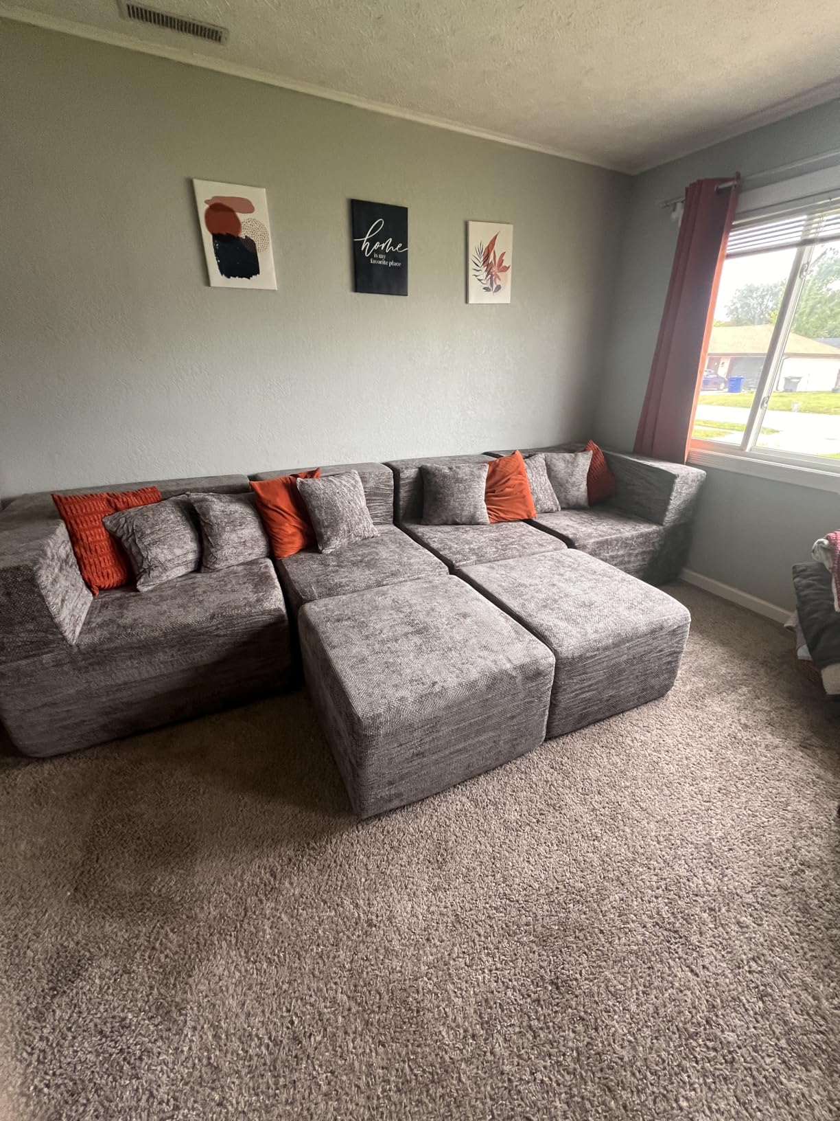 MONVANE Modular Sectional Cloud Couch for Living Room - 130