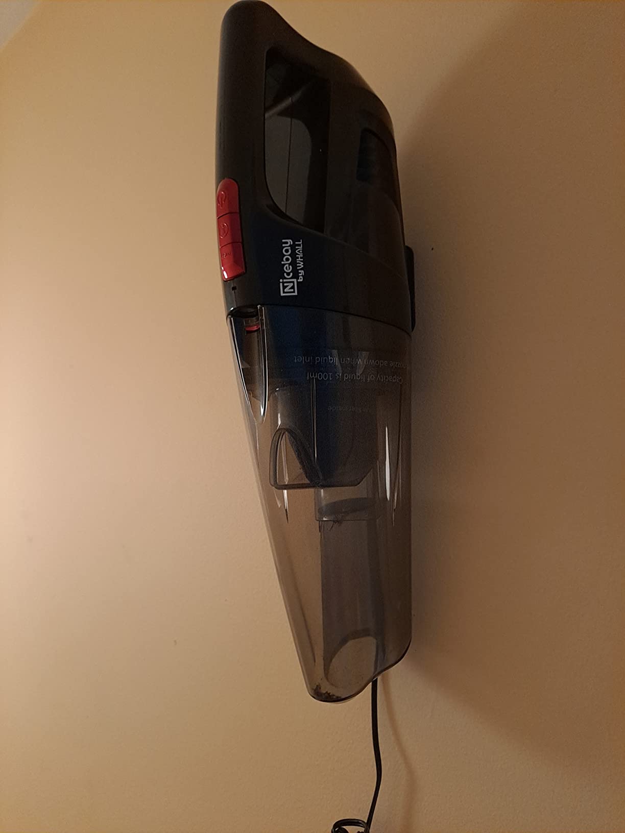 Whall Handheld Cordless Car Vacuums, Wet and Dry Use 9000Pa Strong Suction Vacuums, Rechargeable Portable Vacuum Cleaner with LED, Charging Dock, Lightweight Mini Vacuum for Car, Home and Office, Red customer photo 2