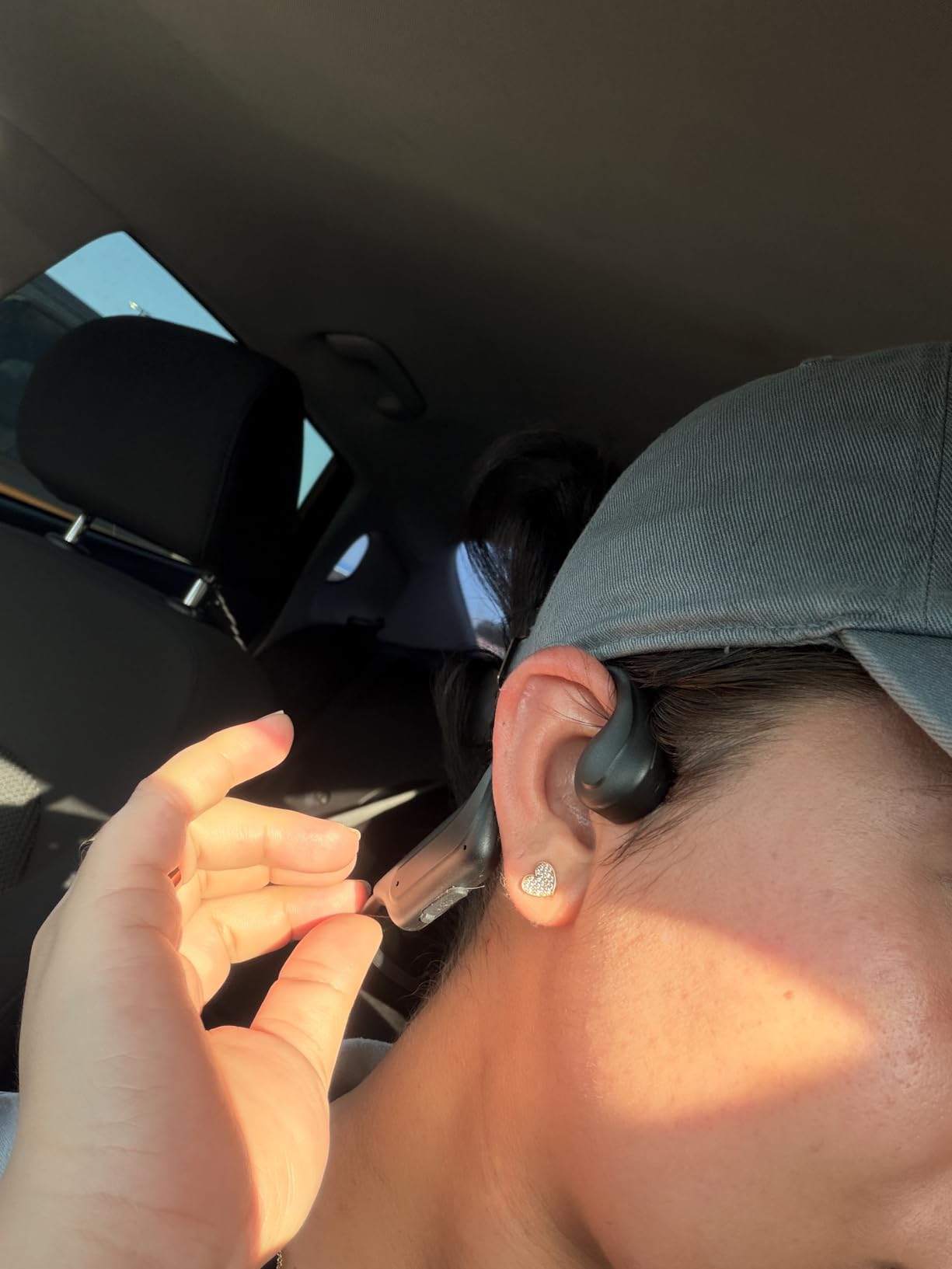 New Bone Conduction Headphones Bluetooth 6.0, Open Ear Headphones with Mic, 3 EQ Modes, Anti-Leak Audio, Dual Pairing, 10H Playtime, 25g Lightweight, IP65 Waterproof for Running, Cycling & Hiking customer photo 2