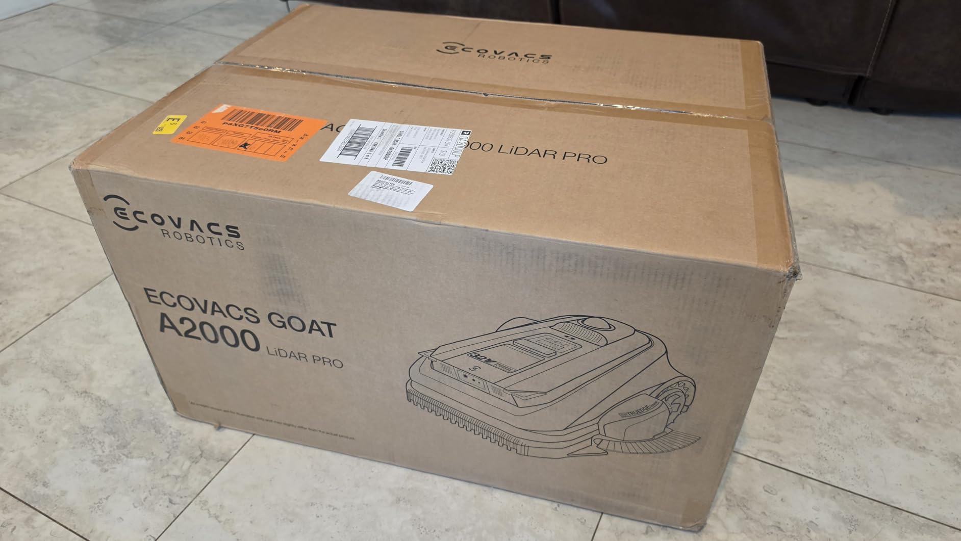 ECOVACS Goat A2000 LiDAR PRO Robotic Lawn Mower for Up to 1/2 Acre, Wire-Free with Dual-LiDAR Auto Mapping, Built-in TruEdge Edge Trimmer, AIVI 3D Obstacle Avoidance, Smart App Control customer photo 2