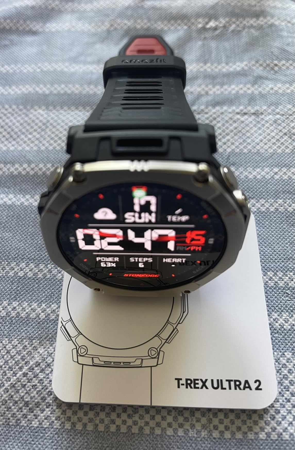 T-Rex Ultra 2 Dual-Band GPS Outdoor Smartwatch, 51mm Ti Body, 1.5