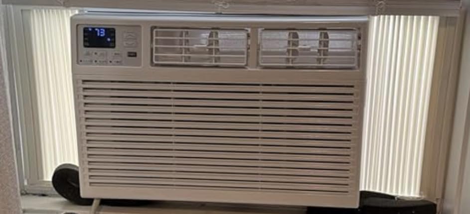 Electactic Window Air Conditioner 10,000 BTU, Air Conditioner Window Unit Up to 450 Sq.Ft, 3 Fan Speeds, Easy Install, Energy Efficient, Washable Filter, White customer photo 2