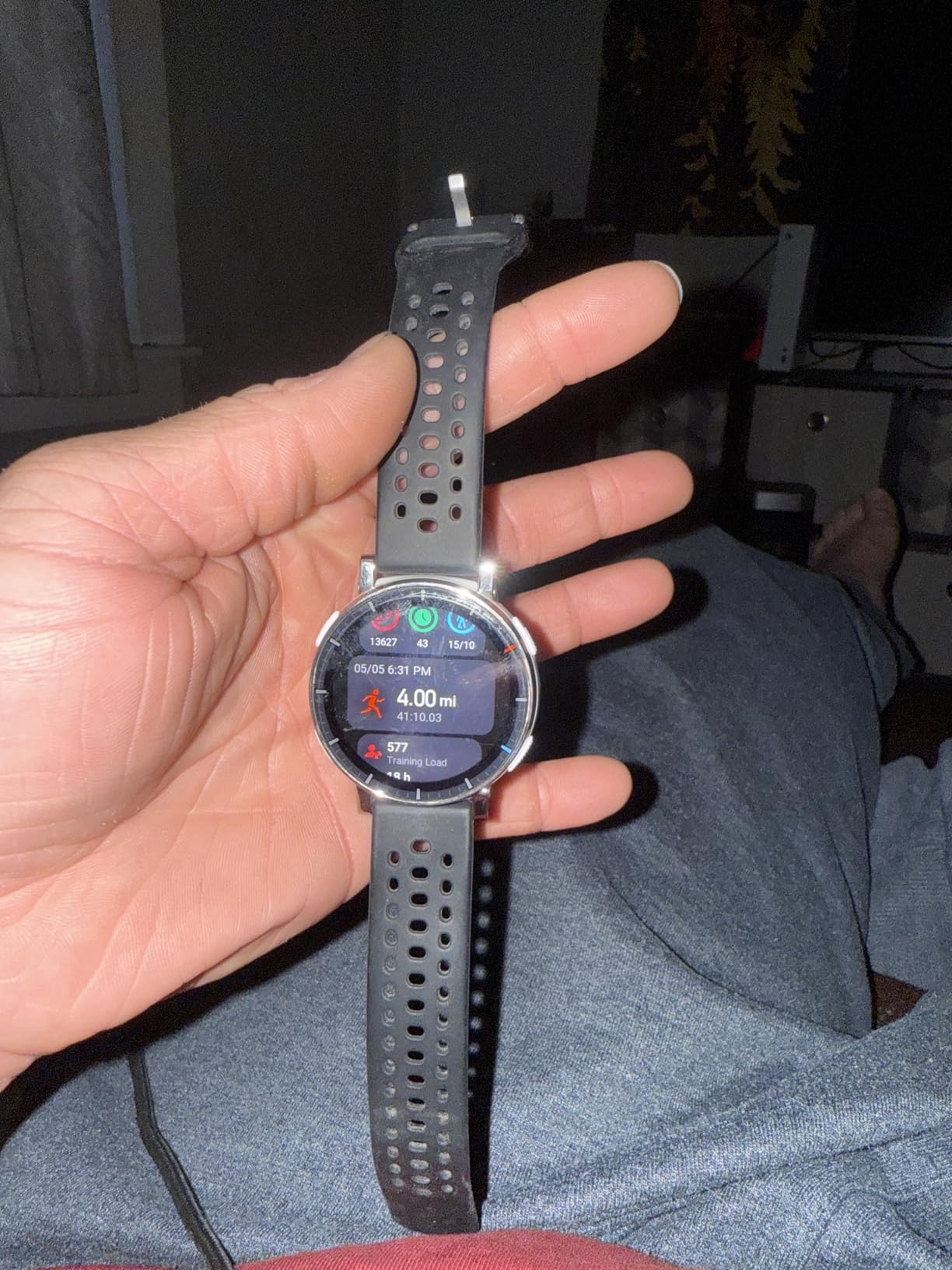 Active 3 Premium GPS Running Smart Watch, 1.32