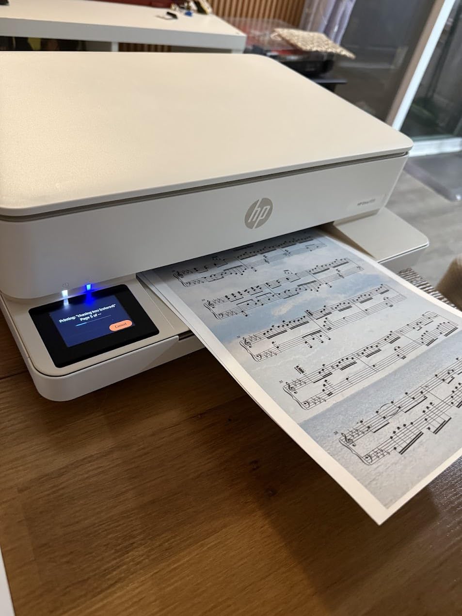 HP Envy 6155 Wireless All-in-One Color Inkjet Printer, Print, Scan, Copy, Duplex Printing Best-for-Home, AI-Capable customer photo 1