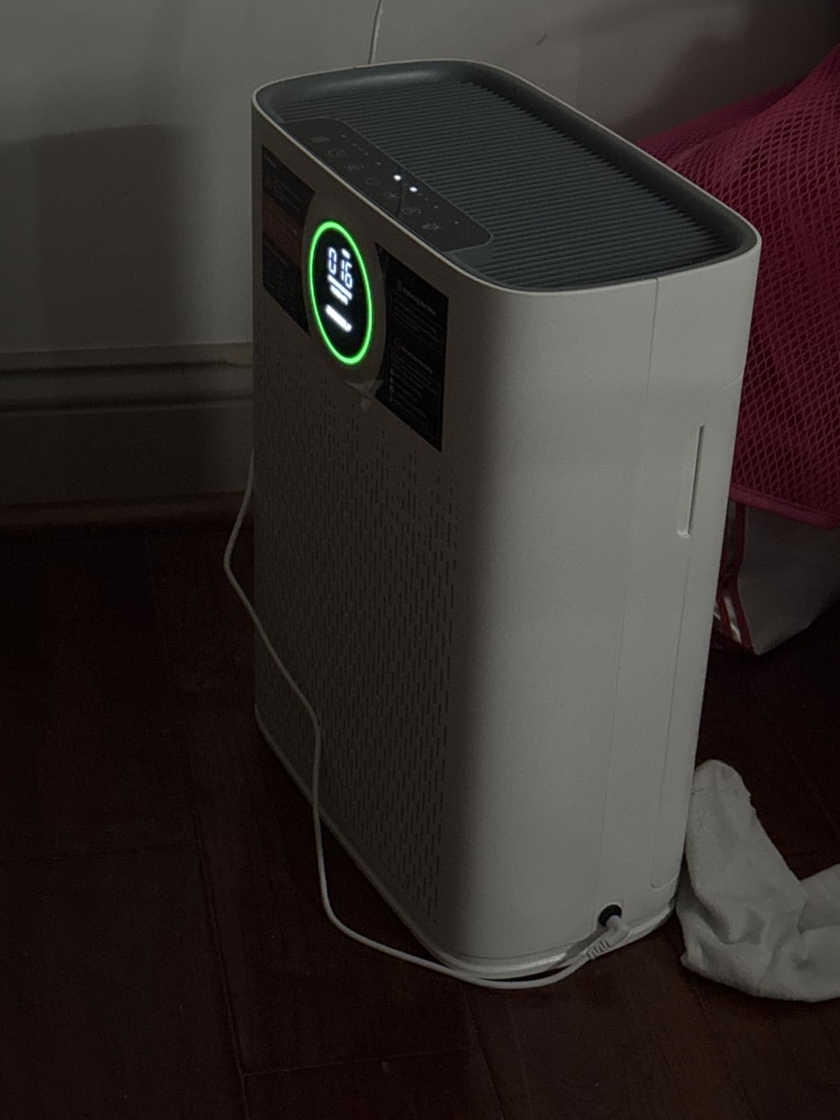 Air Purifiers for Home Large Room, Cover Up to 2400 Ft² with True HEPA Filter, Smart Mode, PM2.5 Air Quality Display, 22dB Sleep Mode, Aromatherapy with 2X-Purification & 360°Air Outlet, HAP603 customer photo 1