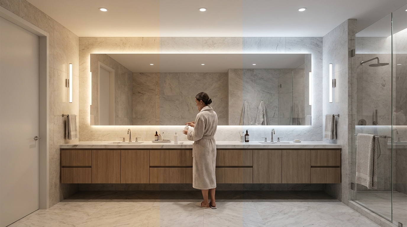 Bathroom Color Temperature Guide