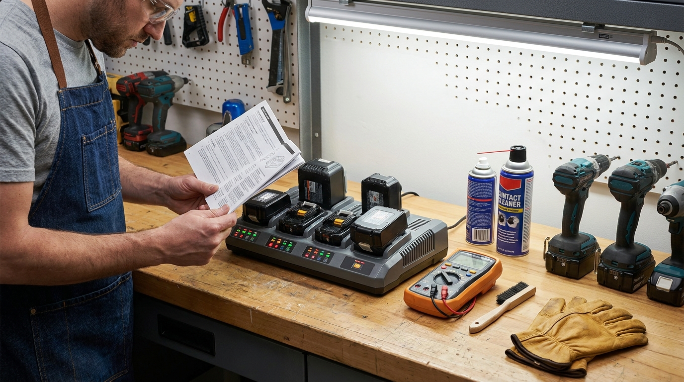 DeWalt Charger Lights Explained