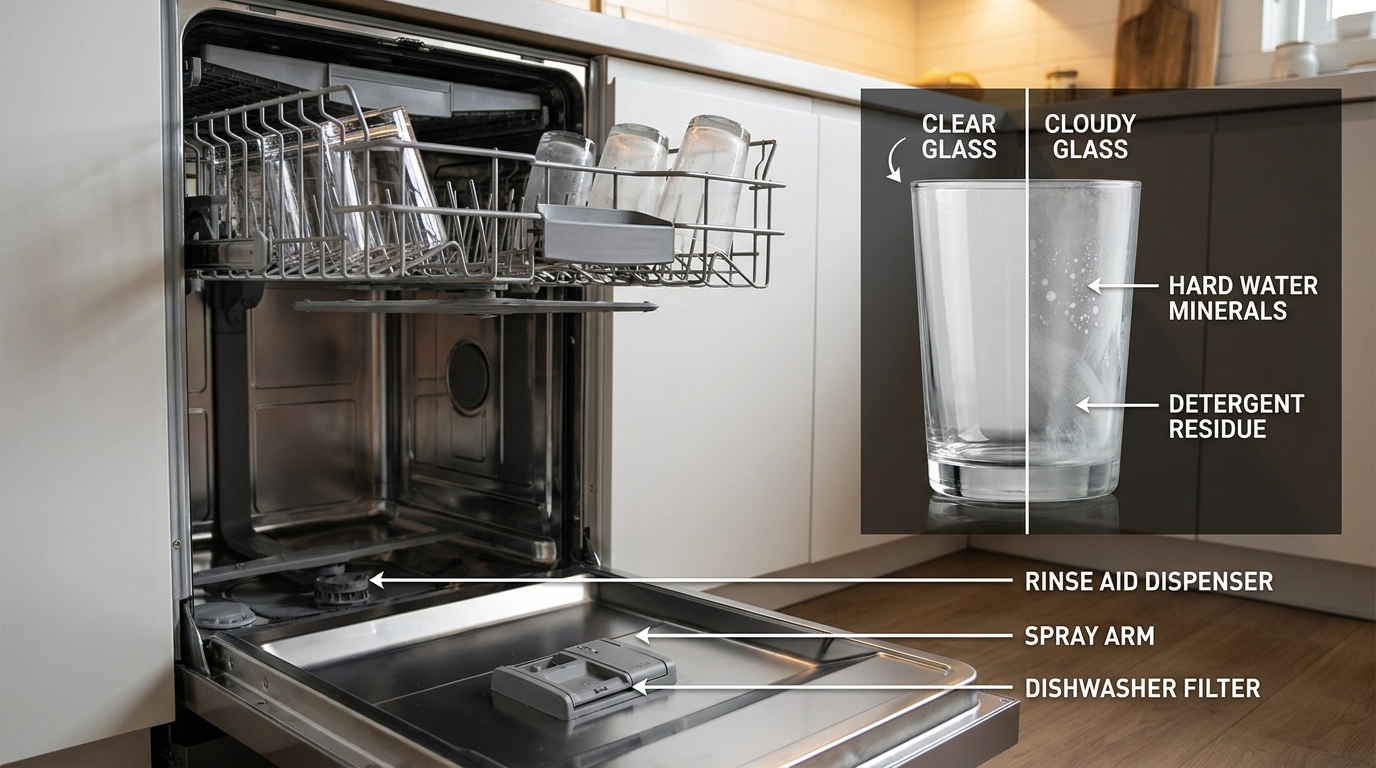 Dishwasher Glasses Cloudy