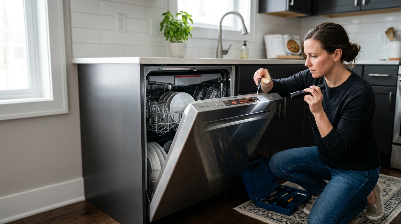 Dishwasher Keeps Restarting
