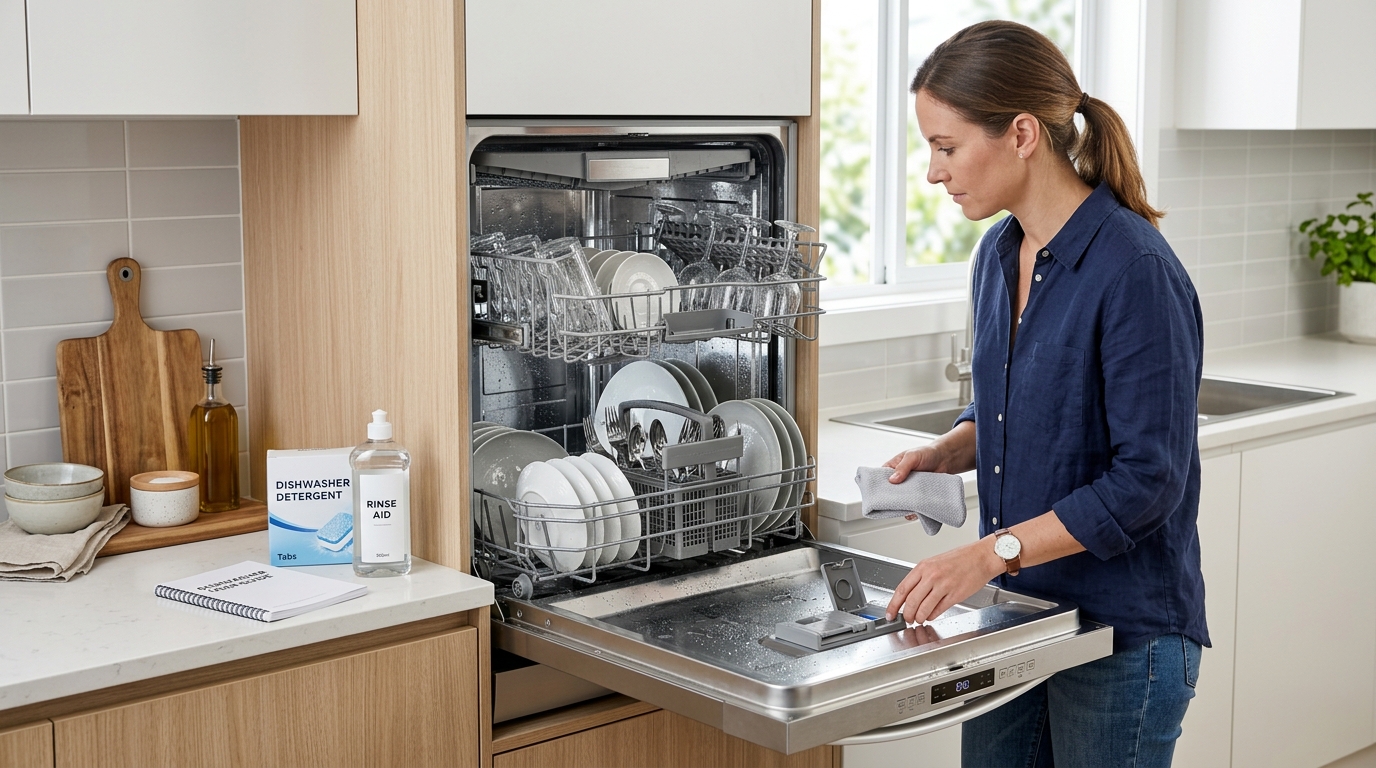 Dishwasher Stays Wet