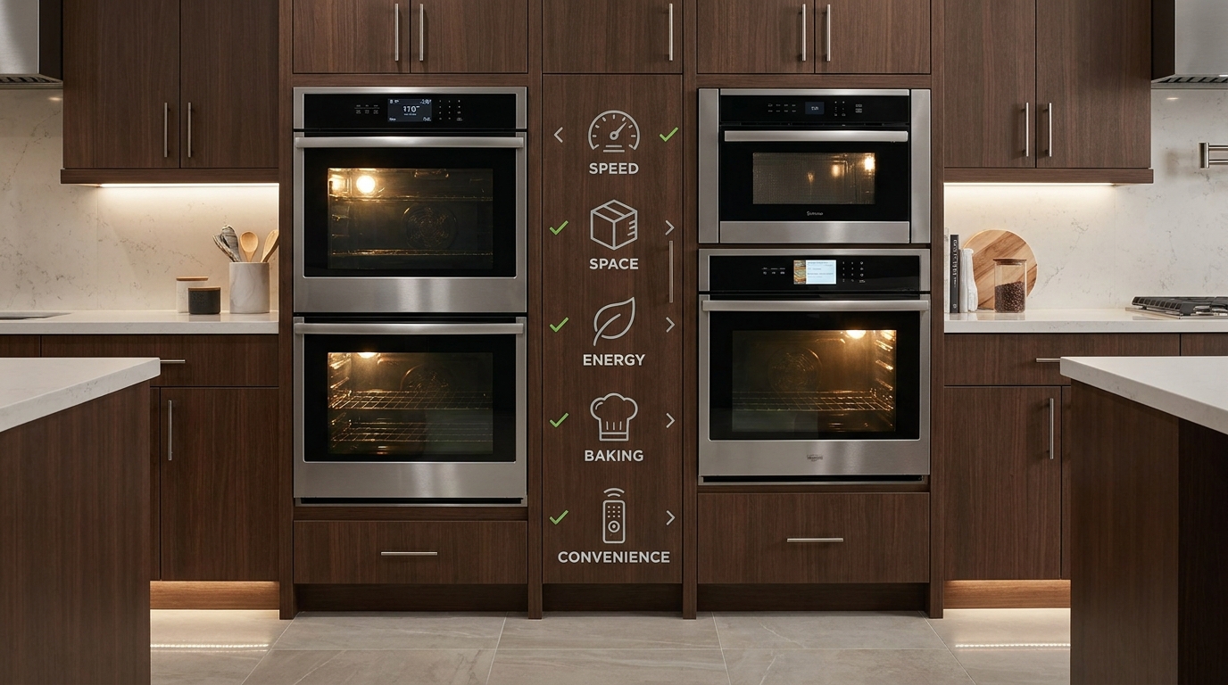 Double Wall Oven vs Oven Microwave