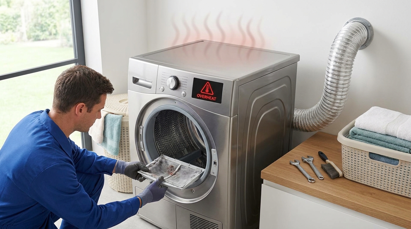 Dryer Too Hot