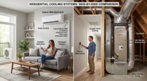 Ductless vs Central Air Conditioner