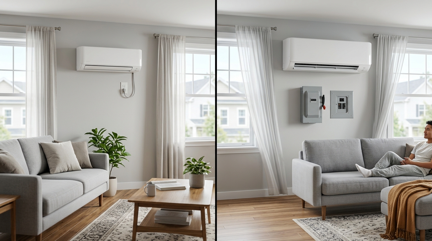 110V vs. 220V Mini Split:
