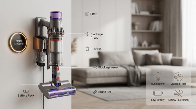 Dyson Vacuum Keeps Cutting Out