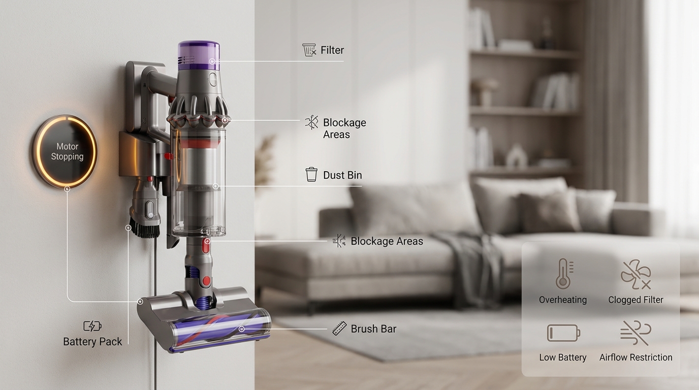 Dyson Vacuum Keeps Cutting Out