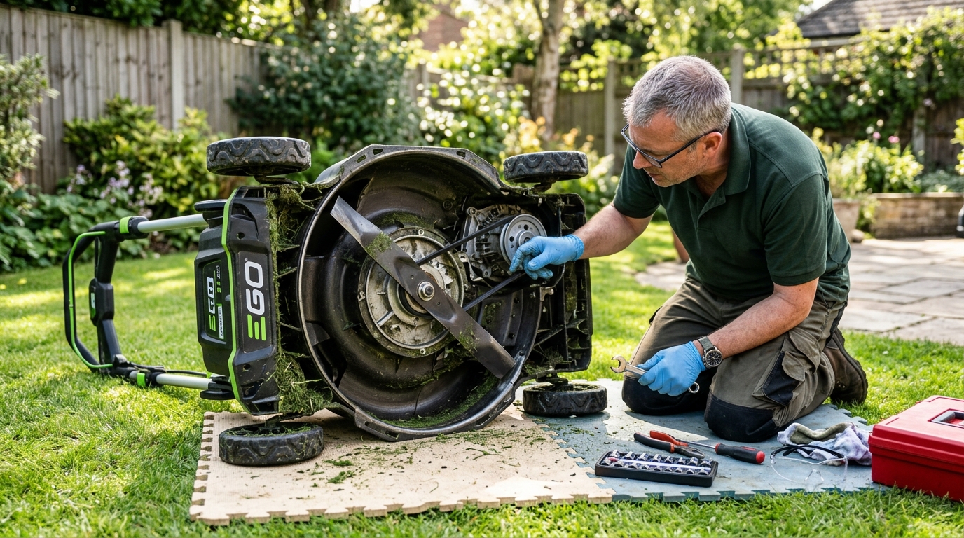 Electric Lawn Mower Not Spinning?