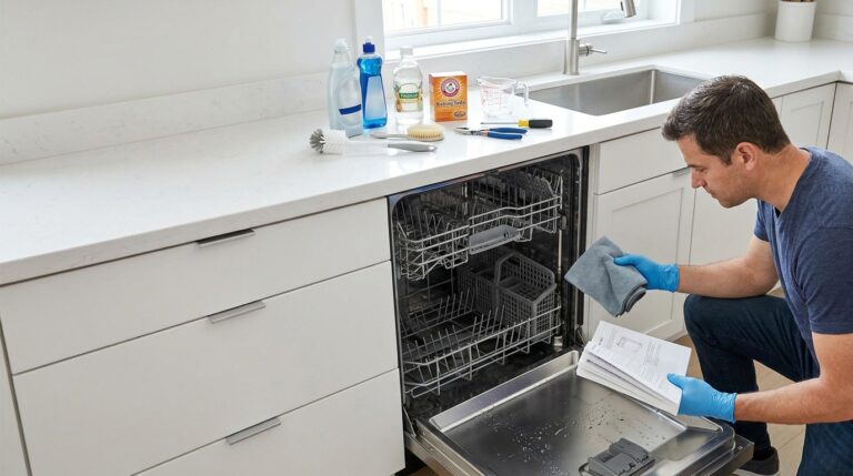 Dishwasher Smells Like Chemicals?