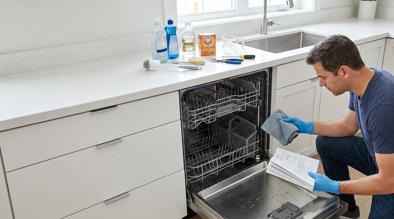 Dishwasher Smells Like Chemicals?