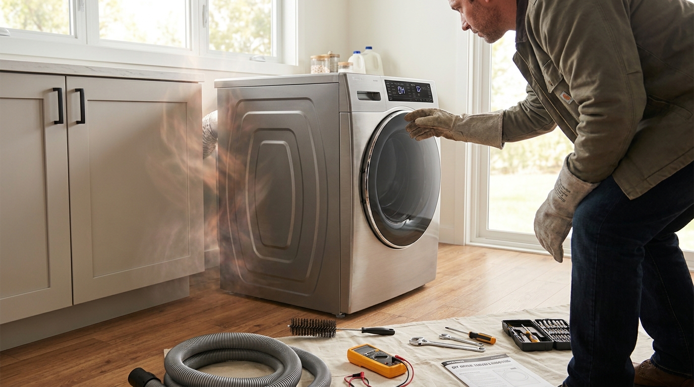 Dryer Too Hot To Touch