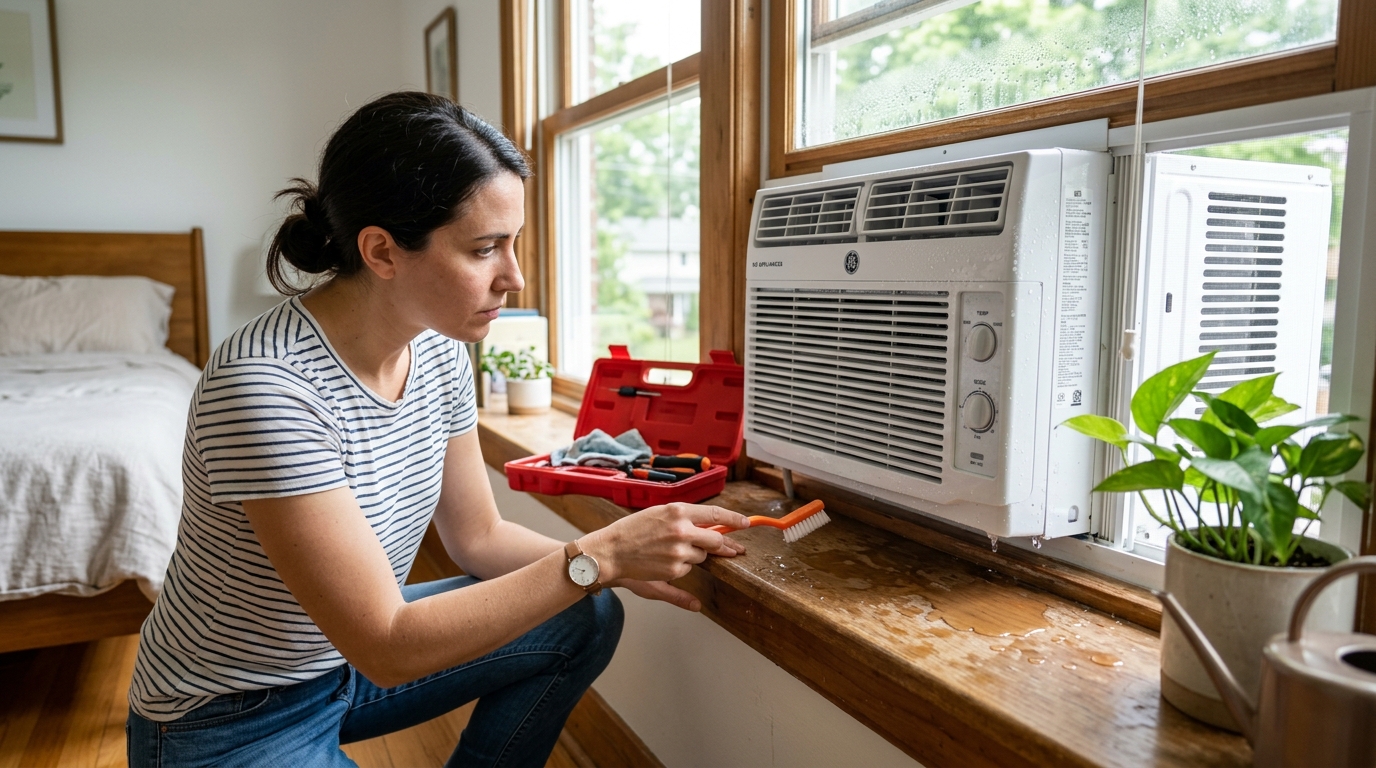 Window Air Conditioner Condensation