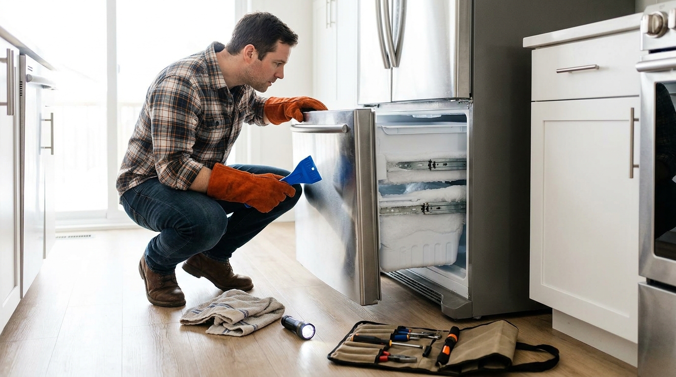 Freezer Drawer Won’t Slide