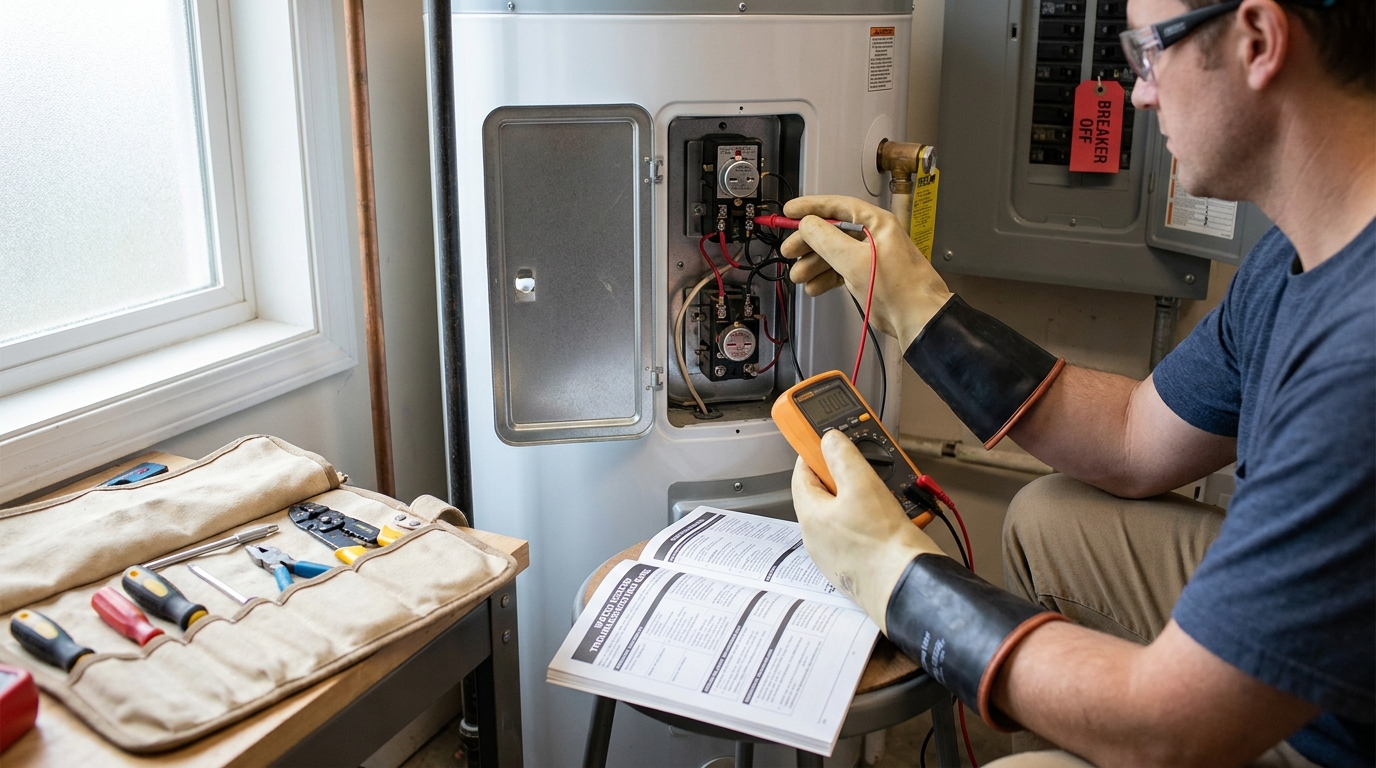 VVHow to Test a Water Heater Thermostat
