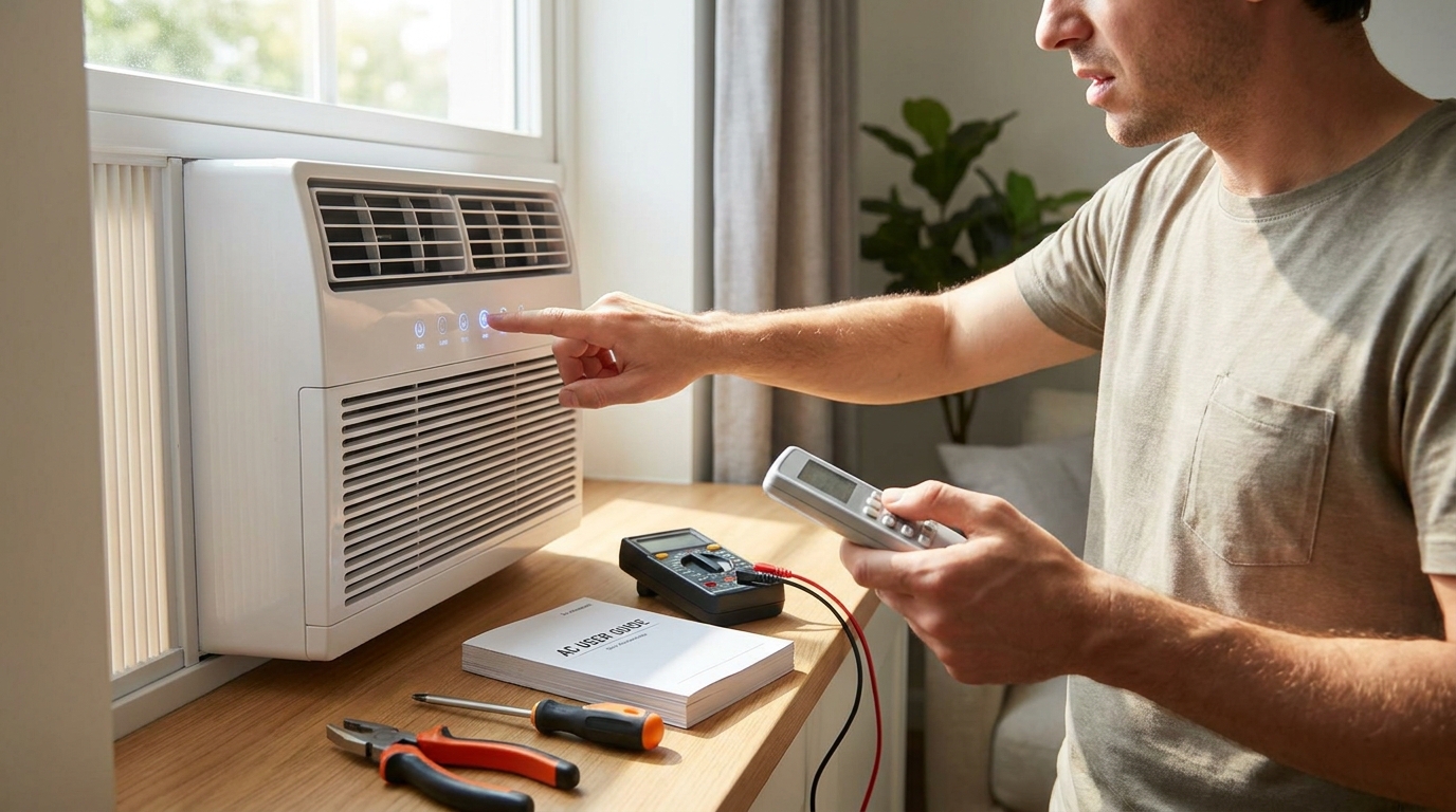 Window AC Buttons Not Working