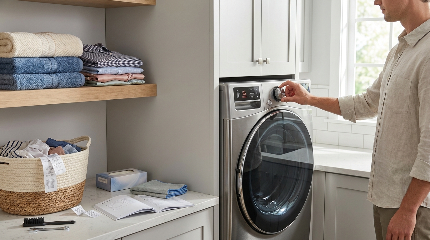 How to Change Temperature on LG Dryers